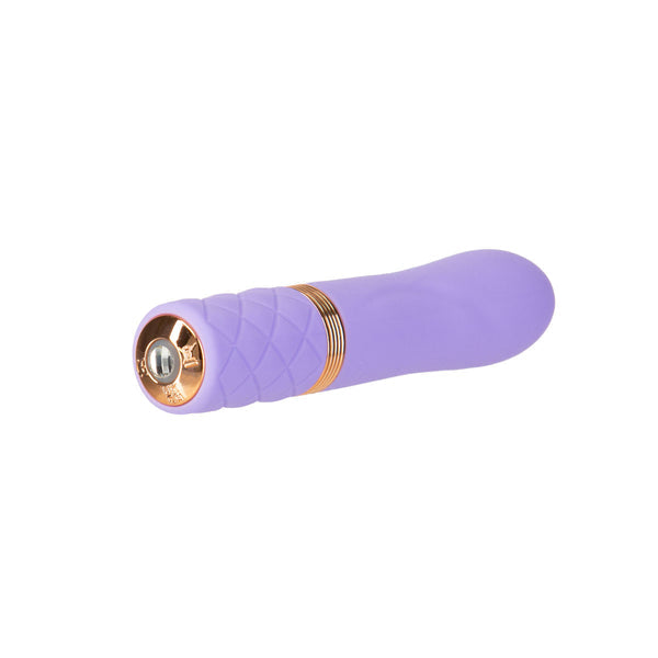 Pillow Talk Flirty Luxurious Rechargeable Mini Massager - Purple - Thorn & Feather