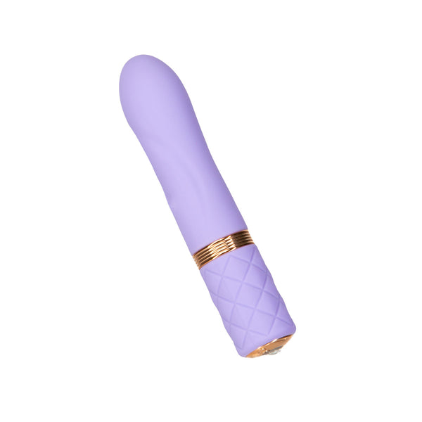 Pillow Talk Flirty Luxurious Rechargeable Mini Massager - Purple - Thorn & Feather