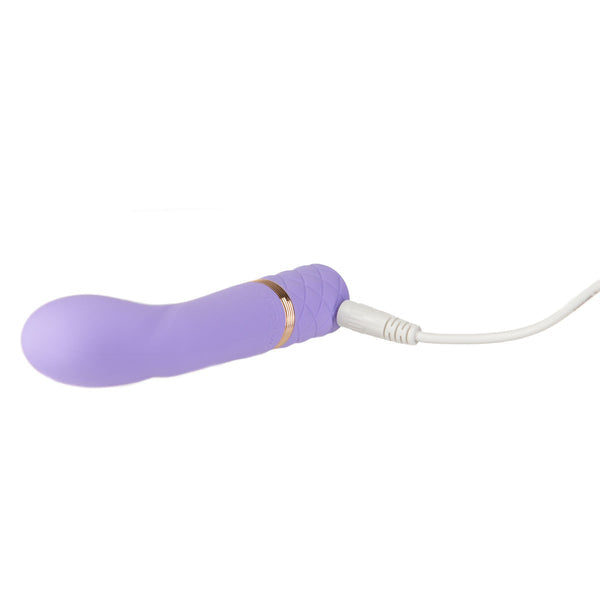 Pillow Talk Racy Luxurious Rechargeable Mini Massager - Purple - Thorn & Feather