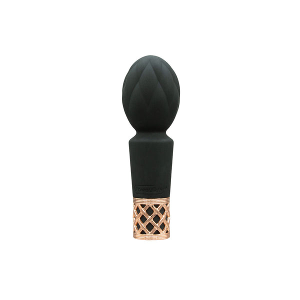 Pillow Talk Secrets Pleasure Clitoral Vibrator Wand - Black - Thorn & Feather