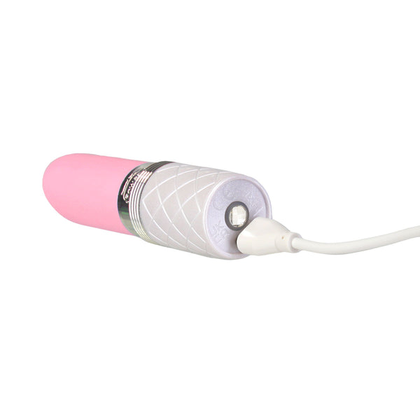 Pillow Talk Lusty Luxurious Flickering Massager - Pink - Thorn & Feather