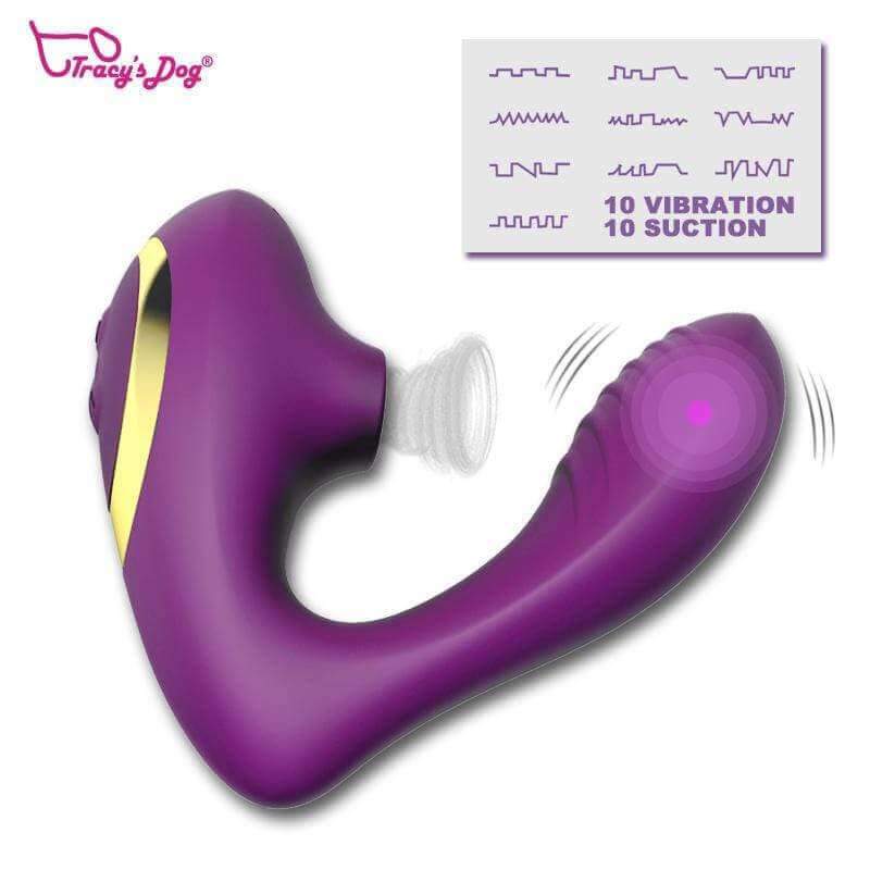 Tracy's Dog OG Clitoral Sucking Vibrator - Thorn & Feather