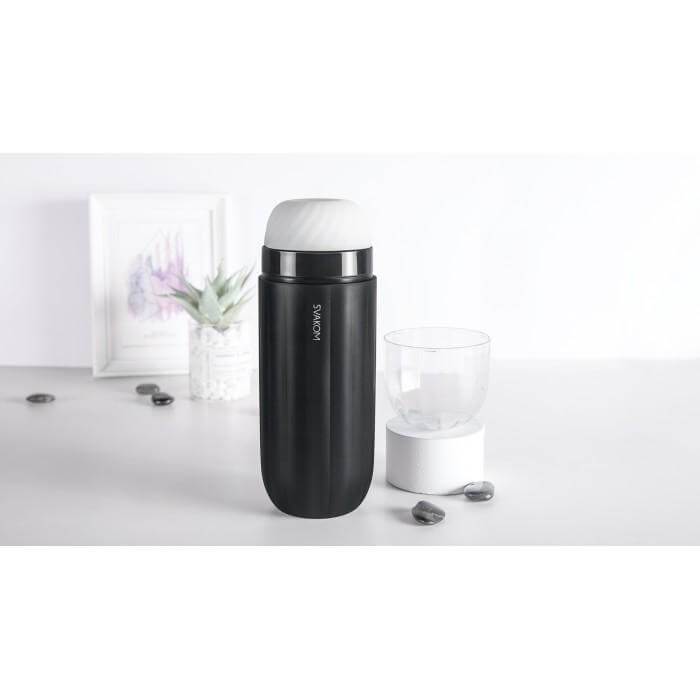 Svakom Sam Neo Interactive Suction & Vibration Masturbator THORN FEATHER Svakom Sam Neo Interactive Suction & Vibration Masturbator THORN FEATHER