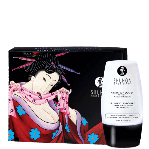 Shunga Rain of Love G-Spot Arousal Cream - 30 ml / 1 fl. oz. - Thorn & Feather