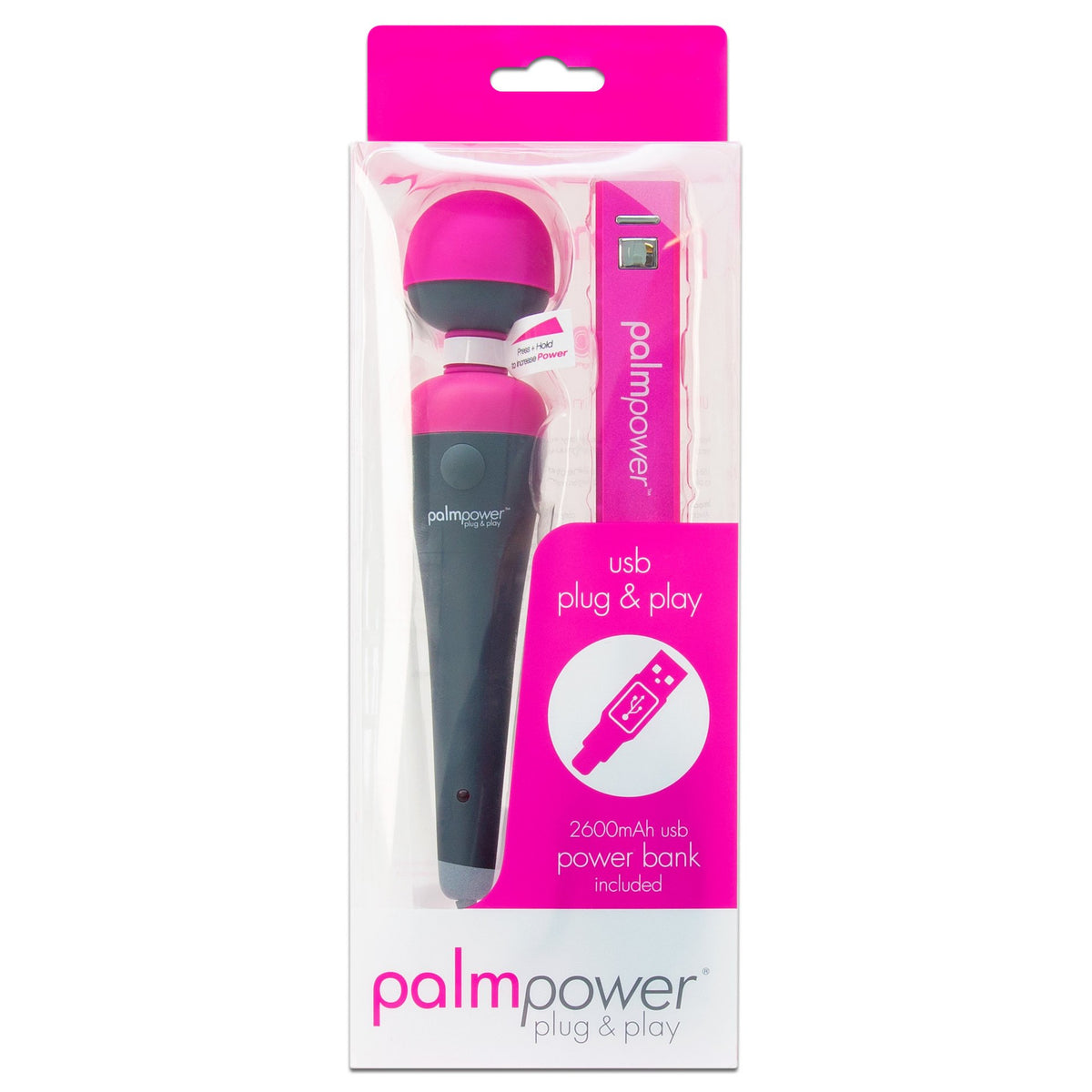 PalmPower USB Plug & Play Massager - Thorn & Feather