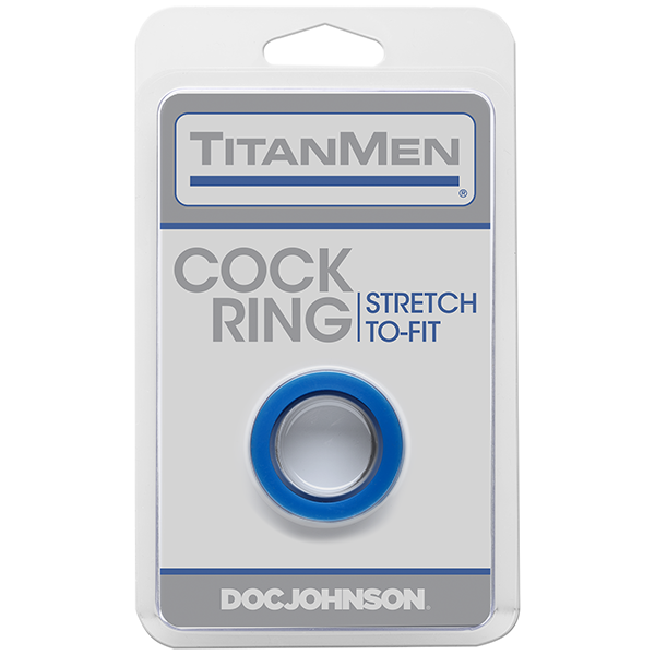 TitanMen Tools Cock Ring - Blue