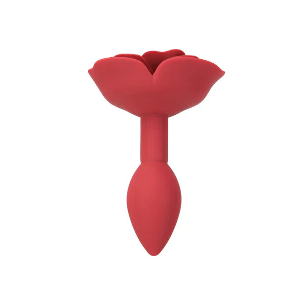 LUX active Red Rose Silicone Anal Plug