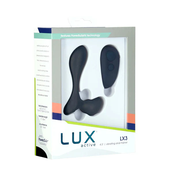 LUX active LX3 Vibrating Anal Trainer