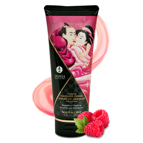 Shunga Kissable Massage Cream - 200 ml / 7 oz. - Thorn & Feather