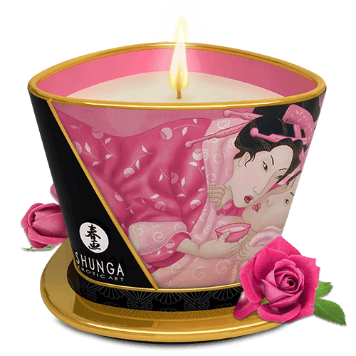 Shunga Caress Candlelight Massage Candle - 170ml / 5.7 oz. - Thorn & Feather