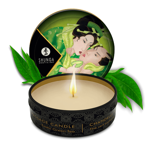 Shunga Mini Caress Candlelight Massage Candle - 30 ml / 1 oz. - Thorn & Feather