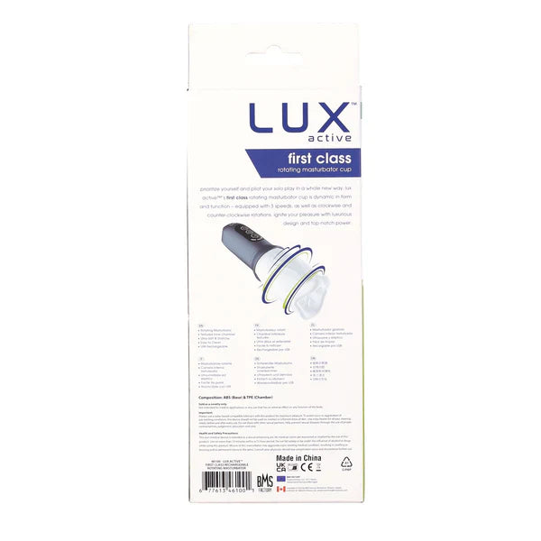 LUX active First Class Rotating Masturbator Cup