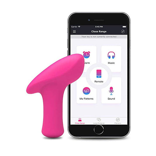 Lovense Ambi Bluetooth Bullet Vibrator - Pink - Thorn & Feather