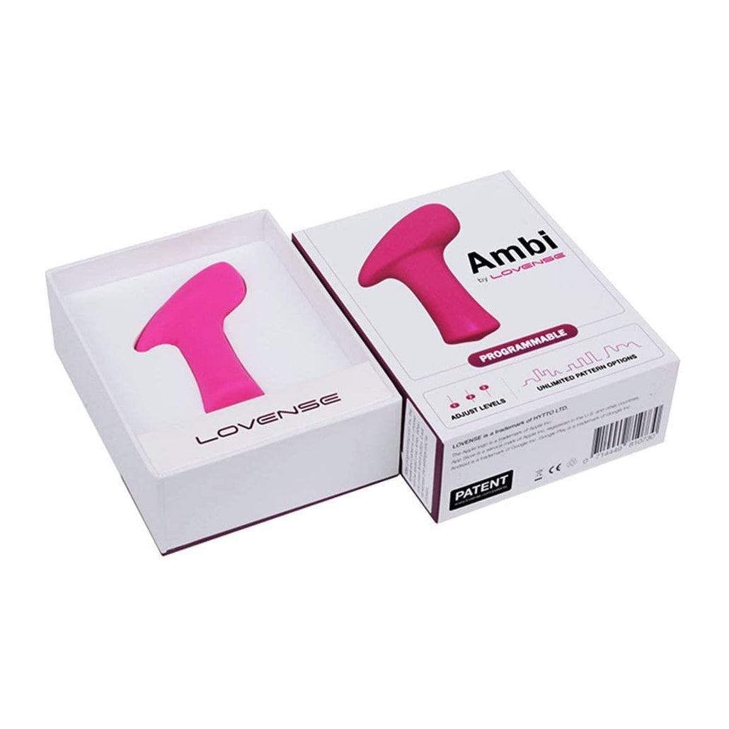 Lovense Ambi Bluetooth Bullet Vibrator - Pink - Thorn & Feather