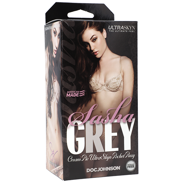 Signature Strokers Sasha Grey ULTRASKYN Cream Pie Pocket Pussy - Thorn & Feather