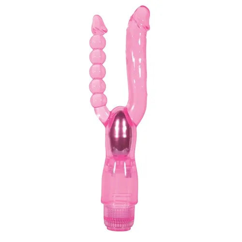 Adam & Eve Dual Pleasure Vibe - Pink