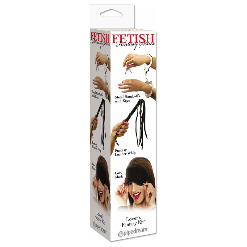 Fetish Fantasy Series Sensual Seduction Kit - Black/White