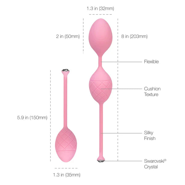 Pillow Talk Frisky Kegel Balls - Thorn & Feather