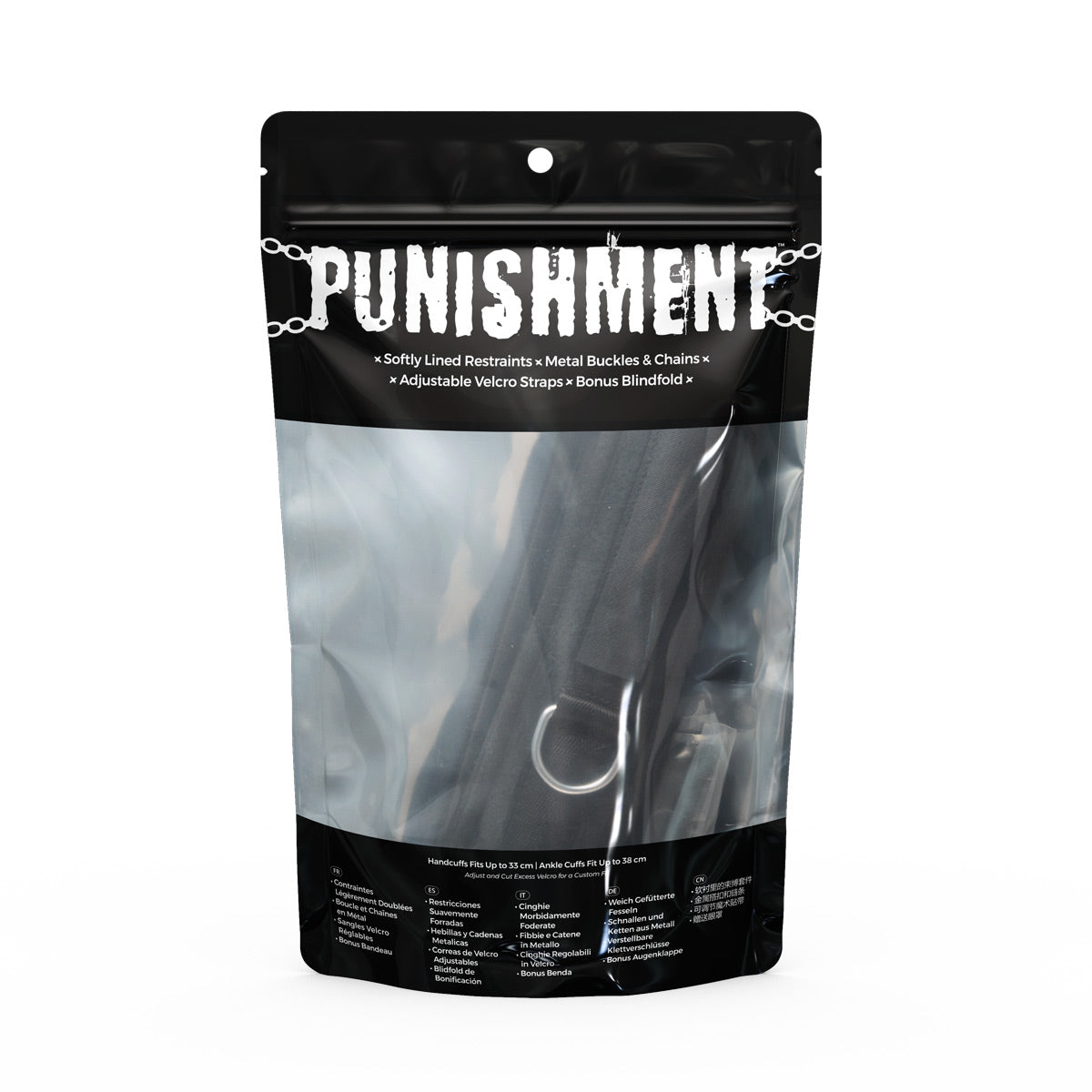 Punishment Hog-Tie - Black