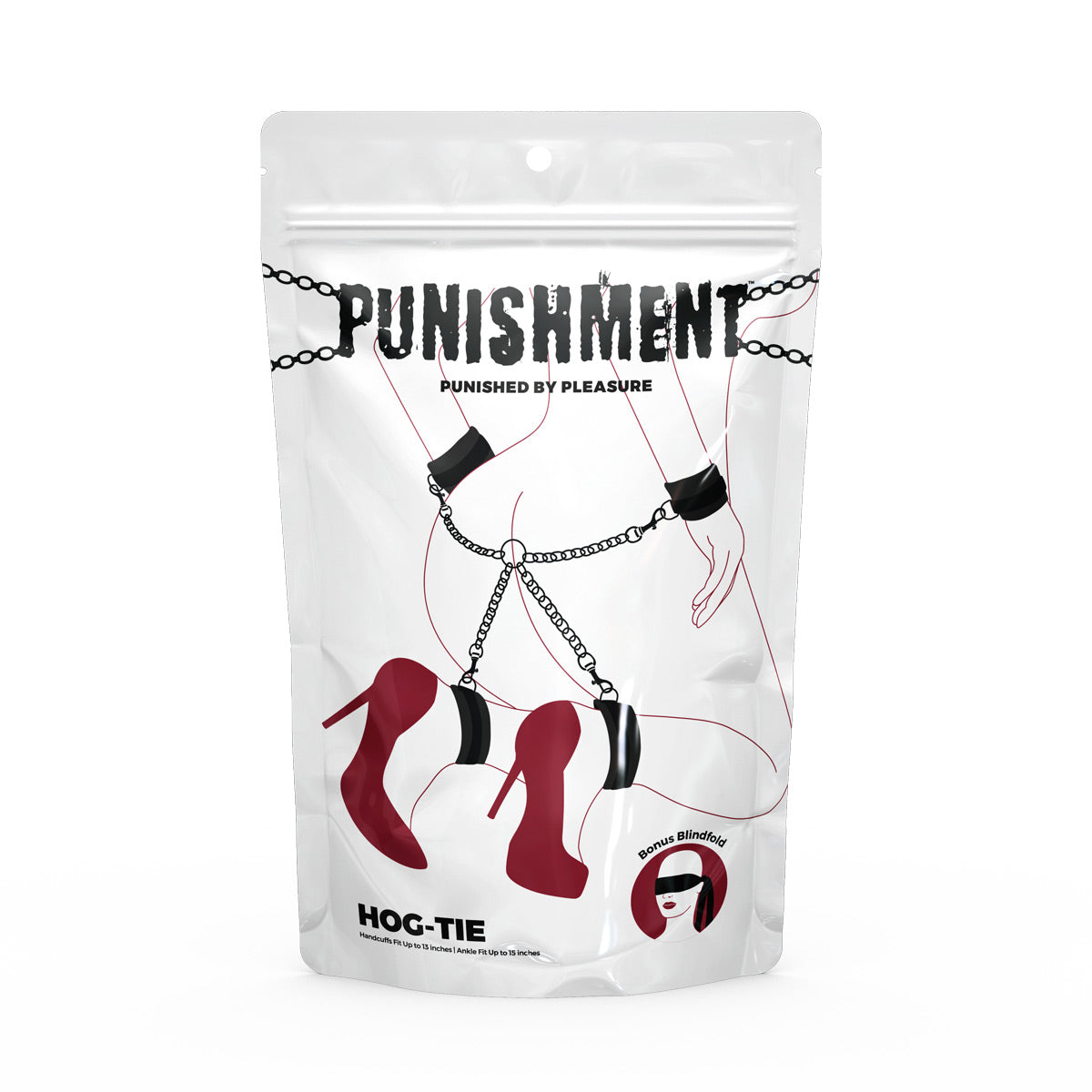 Punishment Hog-Tie - Black