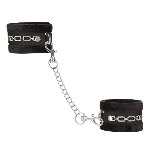 Punishment Crystal Detail Handcuffs - Black