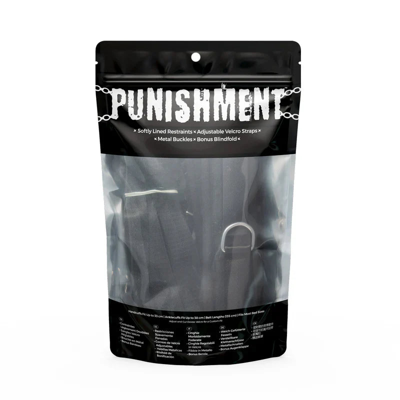 Punishment - 5-Piece Bed Restraint Kit