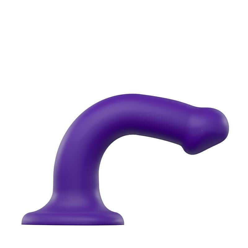 Strap On Me Semi-Realistic Dual Density Bendable Dildo - Purple - Thorn & Feather