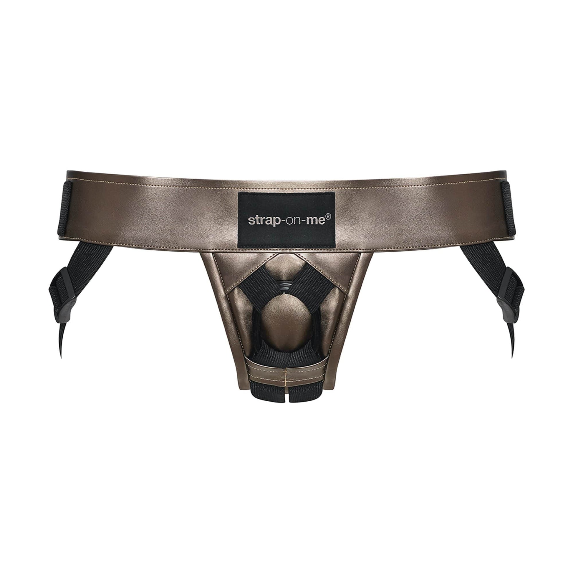 Strap On Me Curious Leatherette Harness - Thorn & Feather