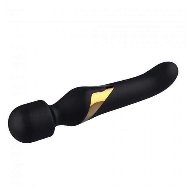 Dual Orgasms Stimulator Massager - Black & Gold - Thorn & Feather