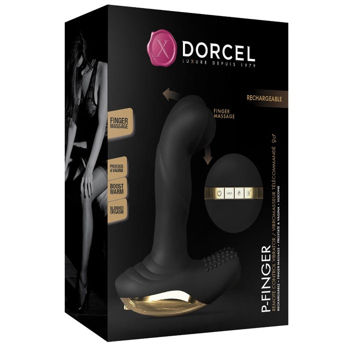 P Finger Remote Controlled Prostate & Perinea Stimulator