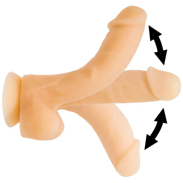 Addiction David 8" Bendable Silicone Dildo