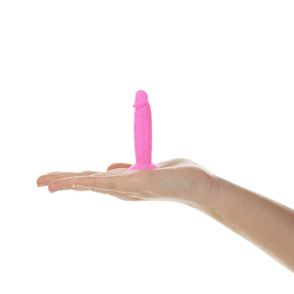 Silly Willy Glow in the Dark 3.3" Silicone Dildo - 12 pcs