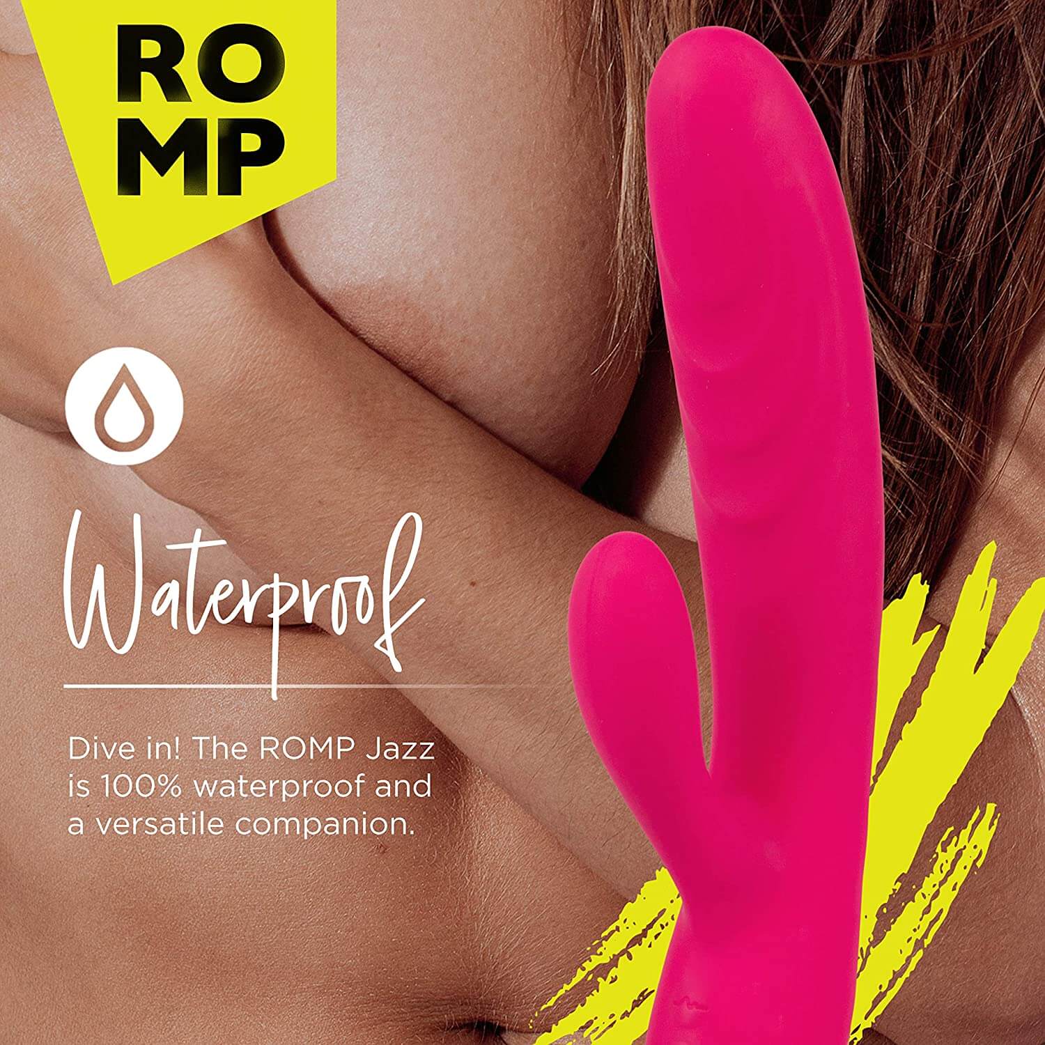 Romp Jazz Rabbit Vibrator - Fuchsia - Thorn & Feather