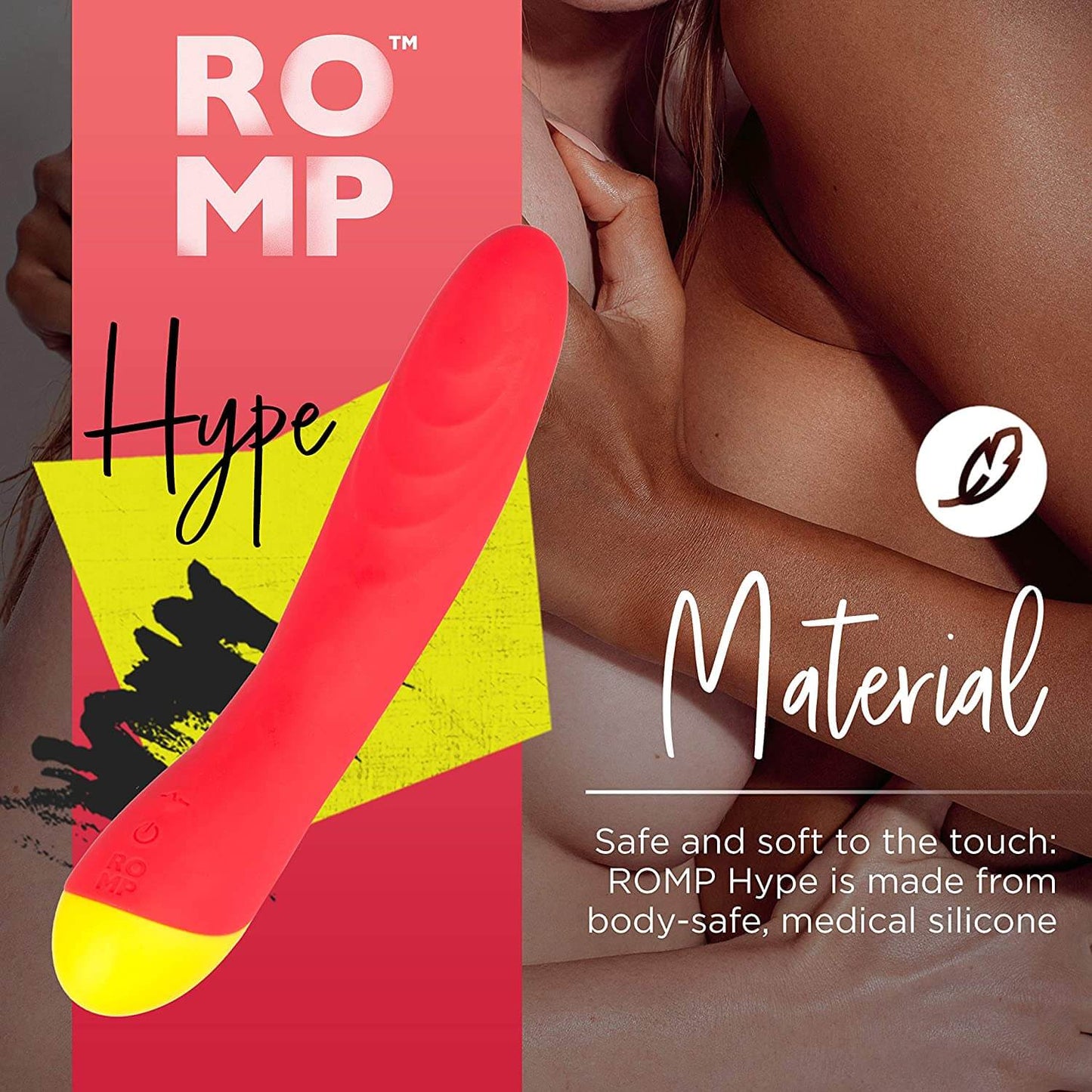 Romp Hype G-spot Vibrator - Red - Thorn & Feather