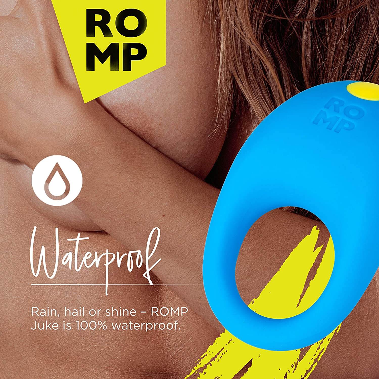 Romp Juke Vibrating Cock Ring - Blue - Thorn & Feather