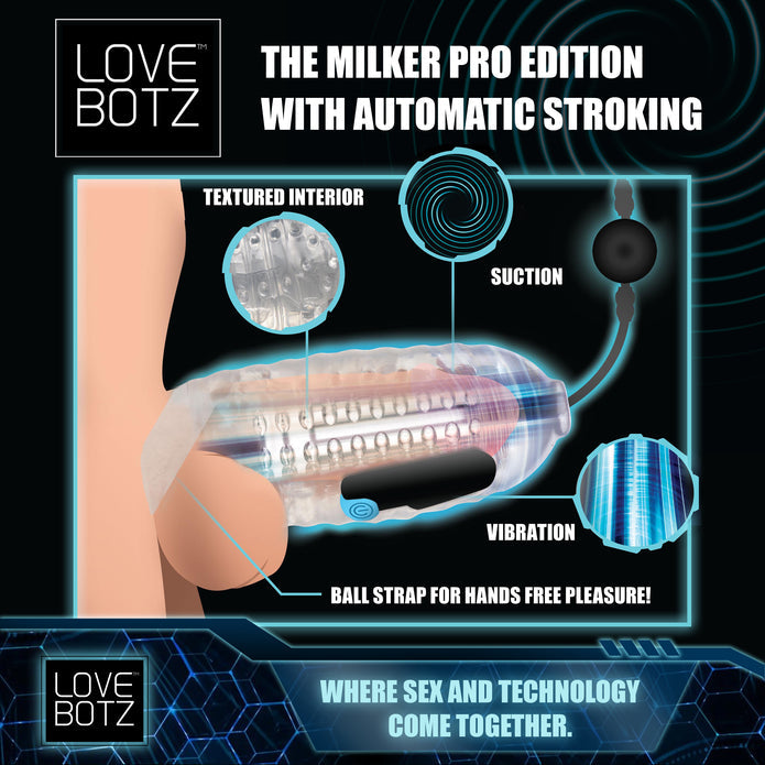 LoveBotz The Milker Pro Edition Auto Masturbator