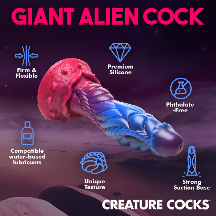 Intruder Alien Silicone Creature Dildo - Thorn & Feather