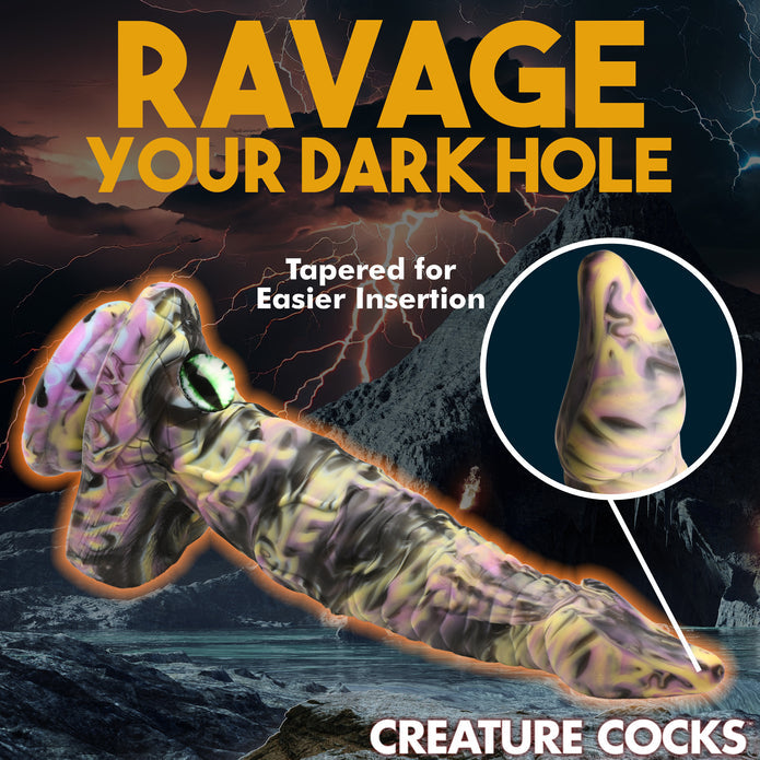 Cyclops Monster Silicone Creature Dildo - Thorn & Feather