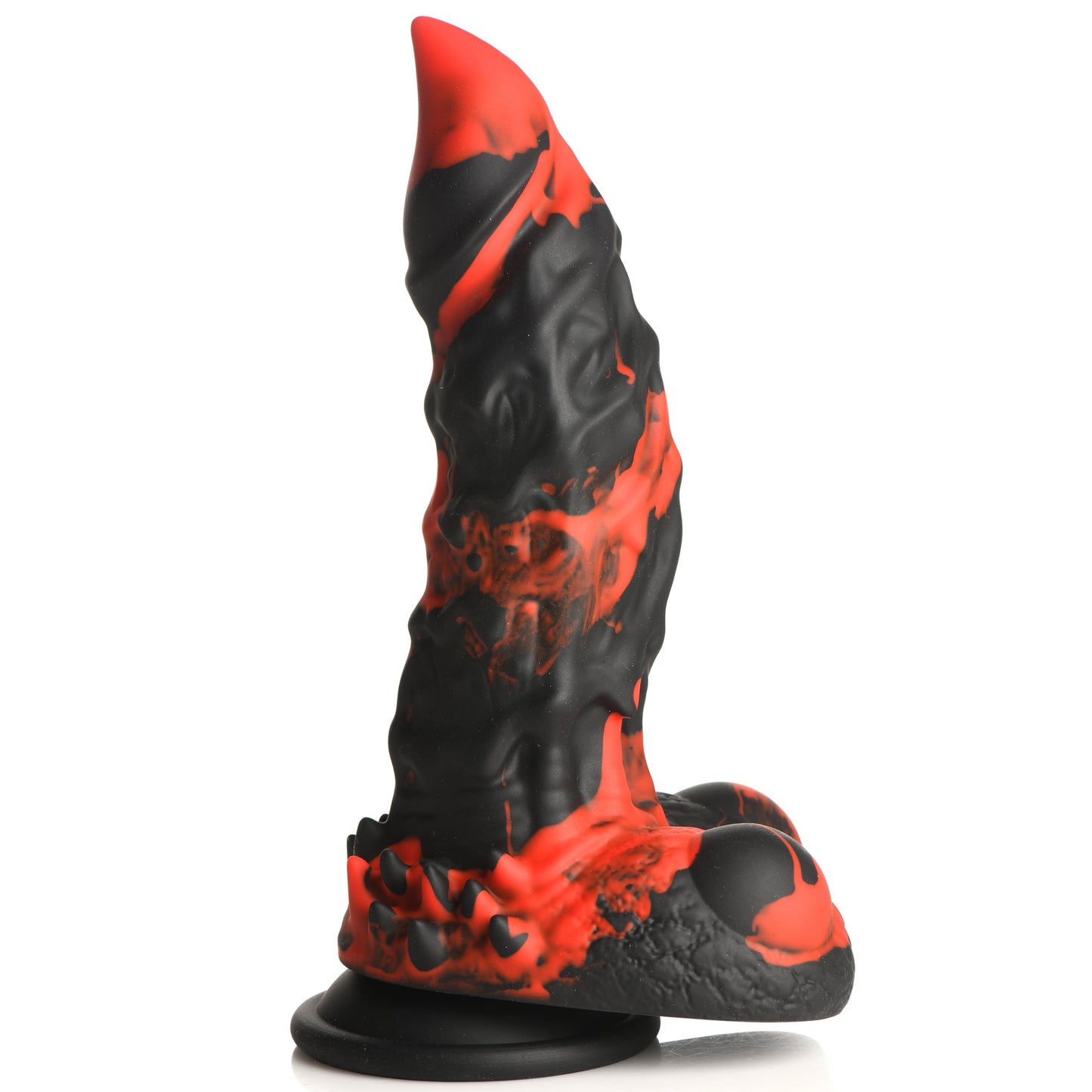 Fire Demon Monster Silicone Creature Dildo - Thorn & Feather