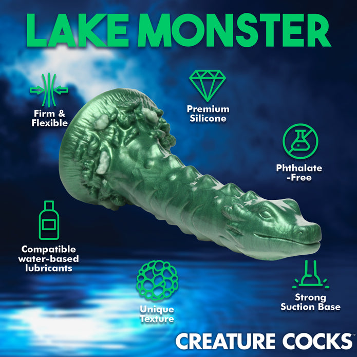 Cockness Monster Lake Silicone Creature Dildo - Thorn & Feather