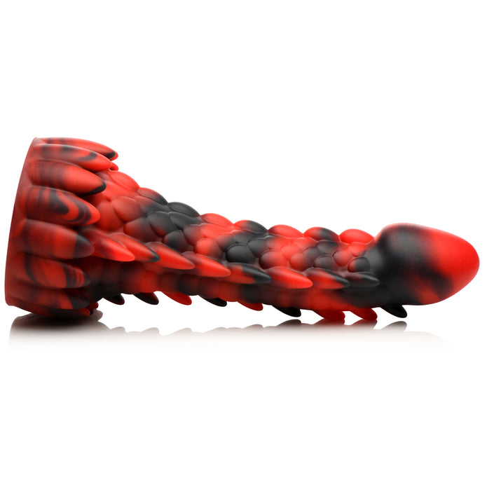 Demon Rising Scaly Dragon Silicone Creature Dildo - Thorn & Feather