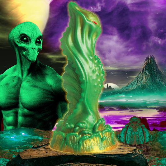 Nebula Alien Silicone Creature Dildo - Thorn & Feather