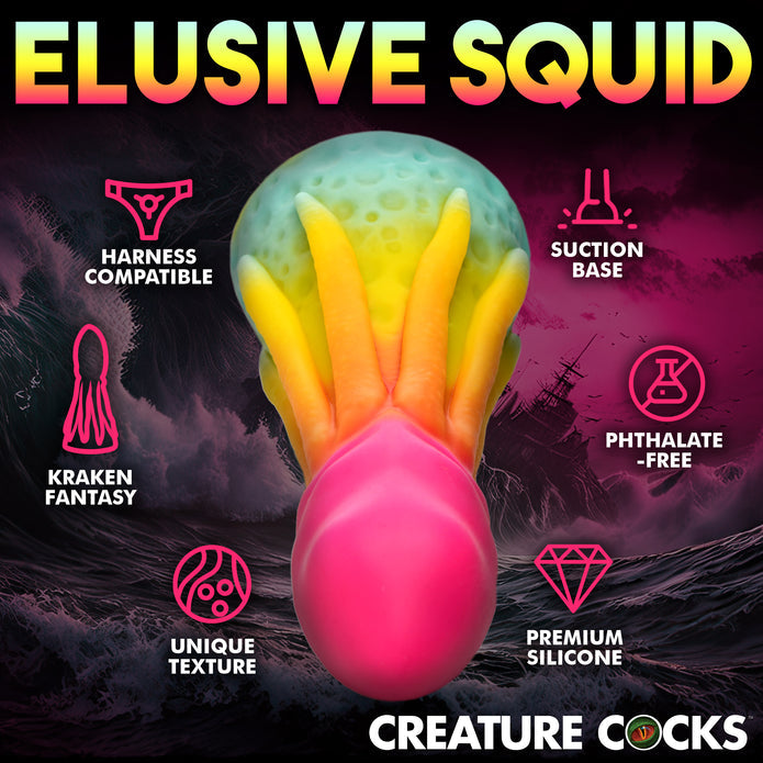 King Kraken Silicone Creature Dildo - Thorn & Feather