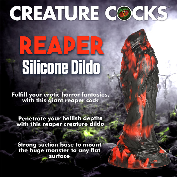 Grim Reaper Silicone Creature Dildo - Thorn & Feather