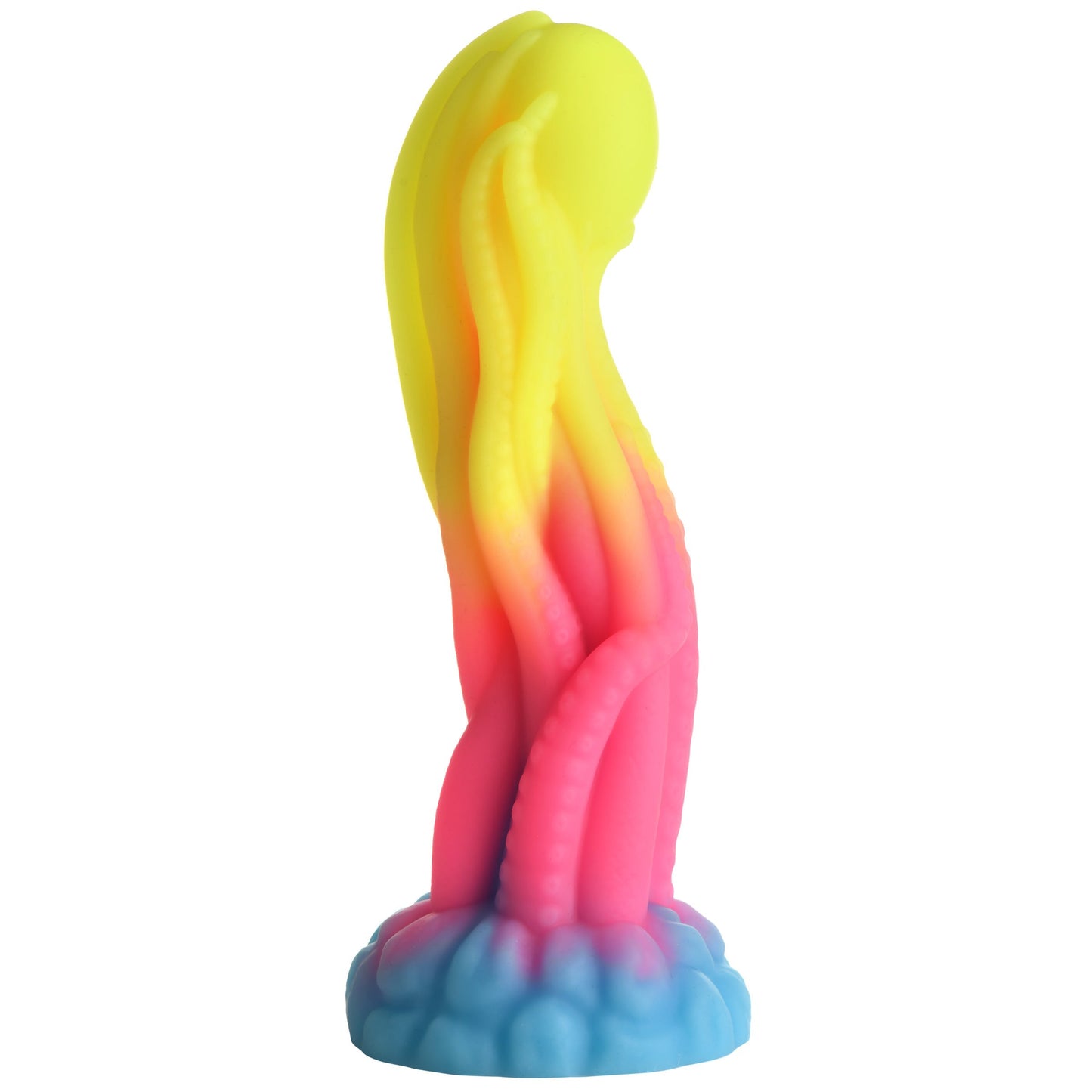 Tenta-Glow Glow-In-The-Dark Silicone Creature Dildo