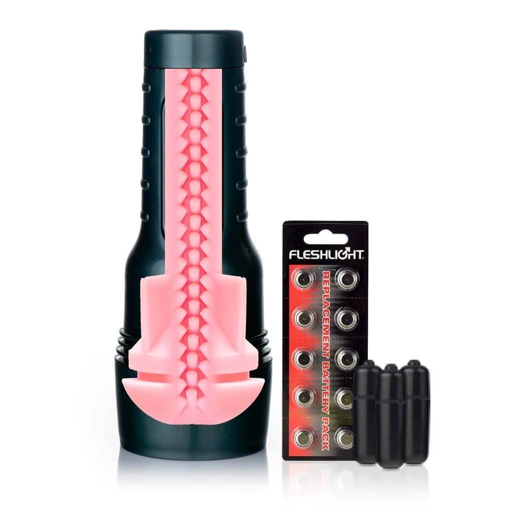 Fleshlight Vibro Pink Lady Touch Masturbator - Thorn & Feather