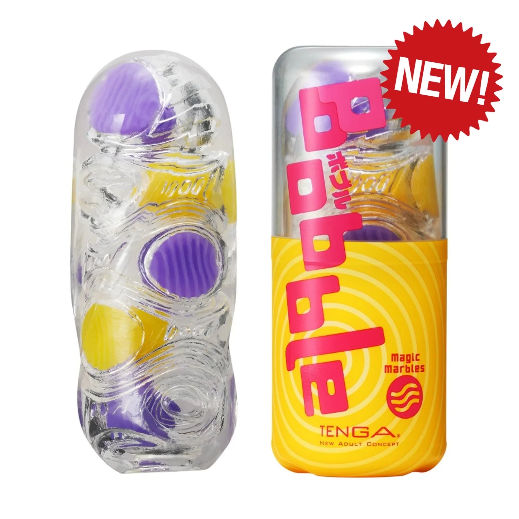 Tenga Bobble Magic Marbles Stroker - Thorn & Feather