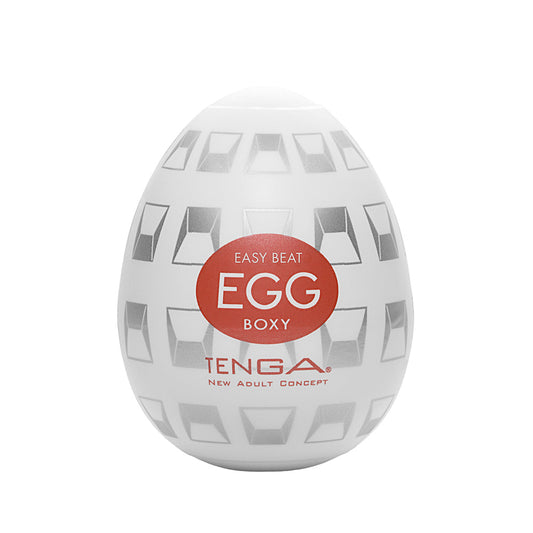 Tenga EGG Boxy Masturbator - Thorn & Feather