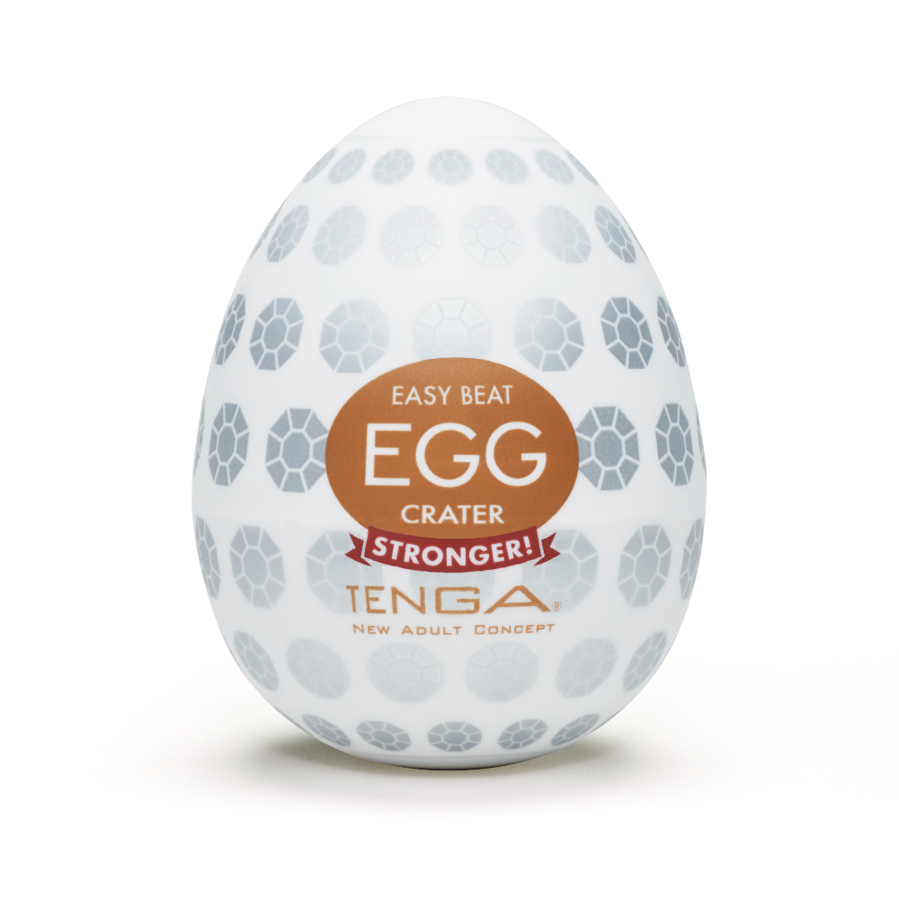 Tenga EGG Strong Crater Masturbator - Thorn & Feather