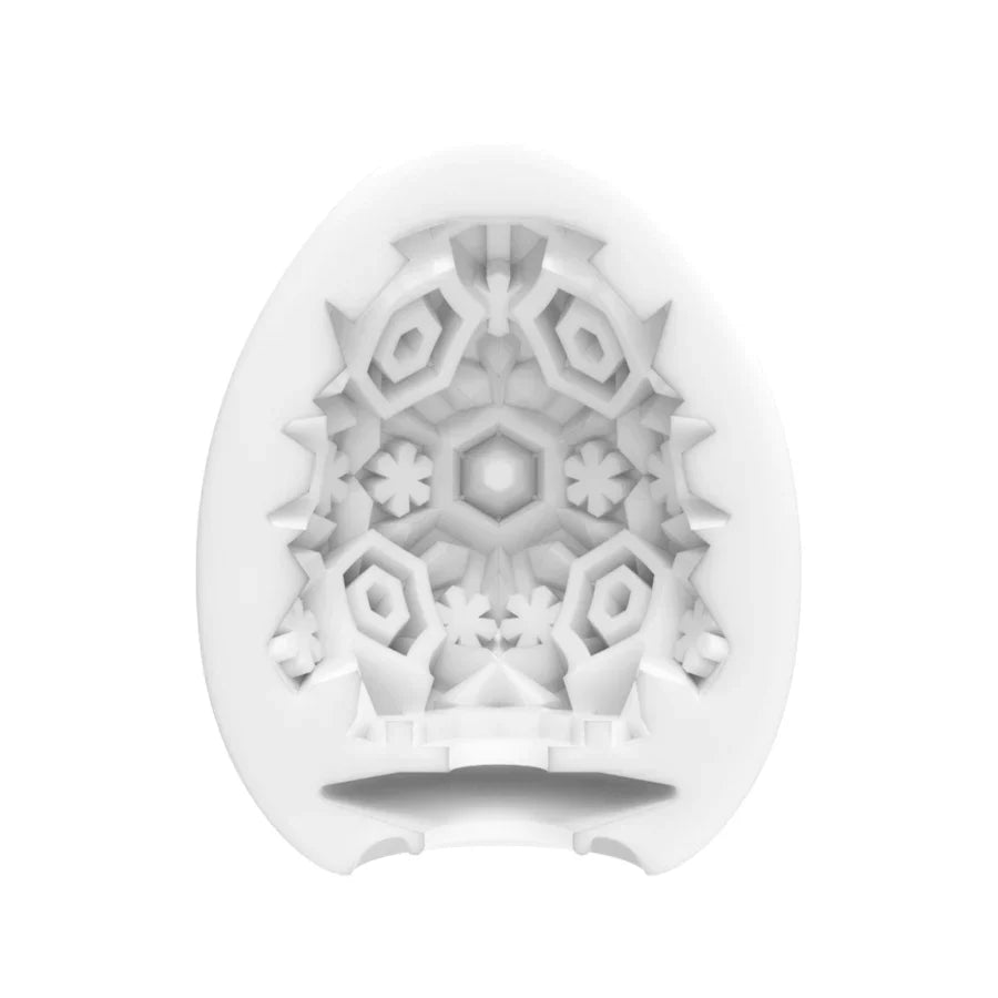 Tenga EGG Snow Crystal Masturbator - Thorn & Feather